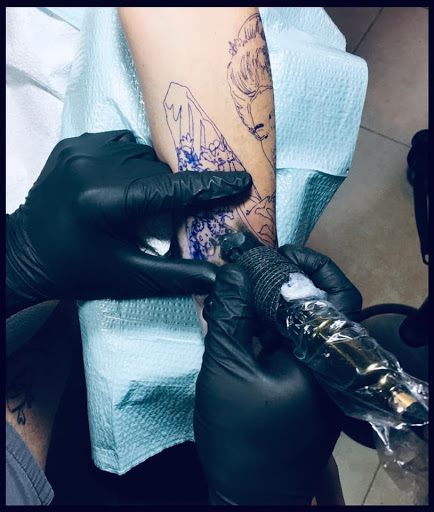 Explore butterfly hand tattoo ideas, creative tattoo ideas in Saint Petersburg, available at Cthulhu Tattoo & Body Piercing