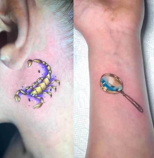 Explore volleyball tattoo ideas, creative tattoo ideas in Glendale, available at Black Raven Tattoo