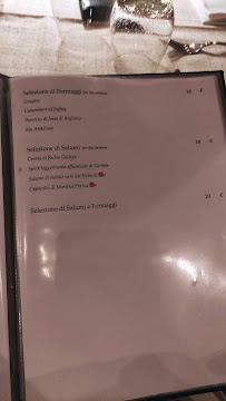 ESPERIA Osteria Flegrea à Monte di Procida carte