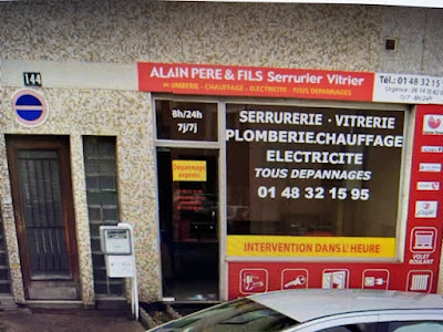 alain pere et fils serrurier vitrier à Drancy