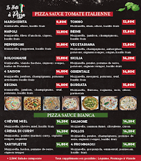 Carte du La Botte à Pizza à Le Mesnil-Saint-Denis
