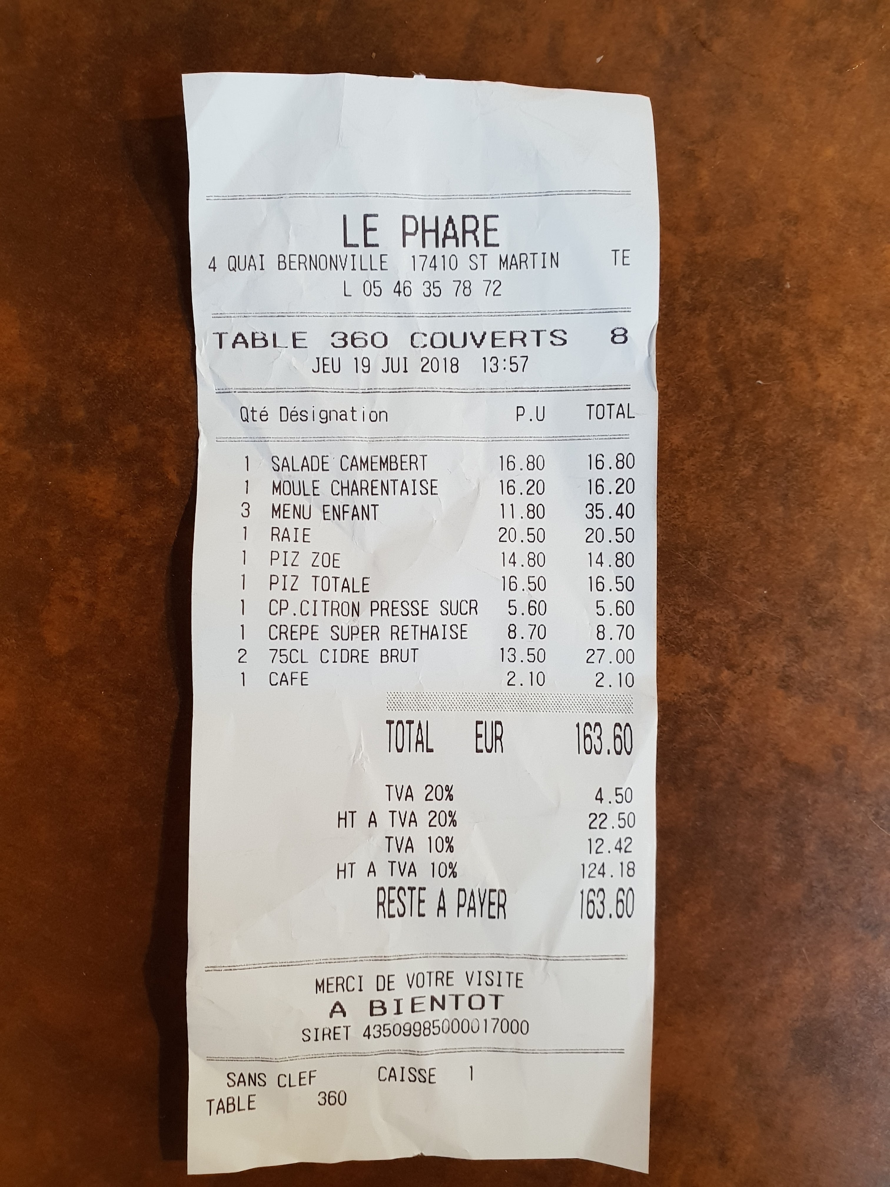 Photo n° 1 de l'avis de Vincent.O fait le 19/07/2018 à 15:03