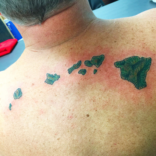 Explore mens name tattoo ideas, creative tattoo ideas in Hilo, available at Native Flesh Tattoo