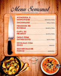Menu / carte de Churrasqueira da Praça Grill e Takeway à Portimão