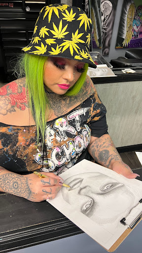Explore side wrist tattoo ideas, creative tattoo ideas in Indianapolis, available at Inkfam Tattoo Gallery