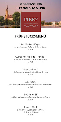 Restaurant occidental Restaurant / Cafe/ Bar Pier-7 à Schwerin (le menu)
