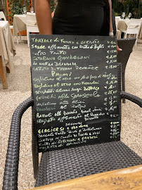 Menu du L'osteria del Tennis club à Portoferraio