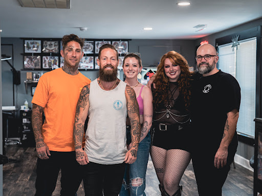 Explore interstellar tattoo ideas, creative tattoo ideas in Charleston, available at The Edge Tattoo Studio