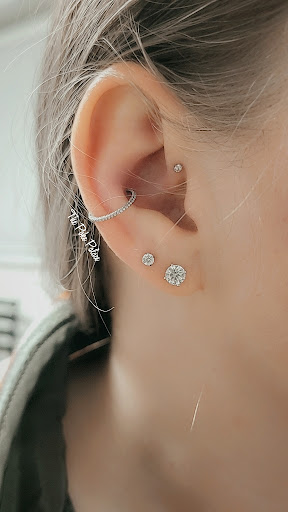 Explore elephant thigh tattoo ideas, creative tattoo ideas in Sheridan, available at The Poke Palace