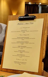 Menu / carte de Friedhard´s Lichterfelde à Berlin