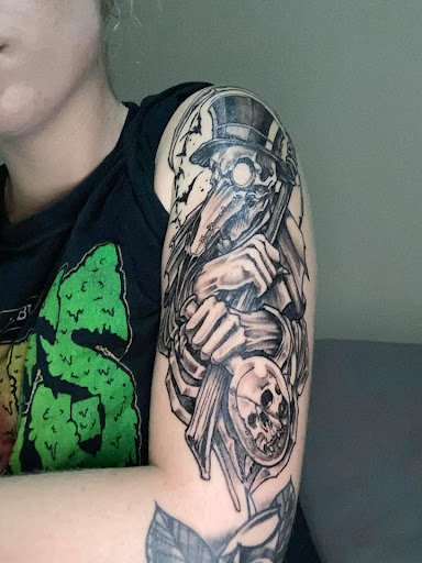 Explore tattoo on foot ideas, creative tattoo ideas in Fort Worth, available at Voodoo Lounge Tattoo and Piercing Studio