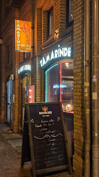 Menu du Tamarinde à Rostock