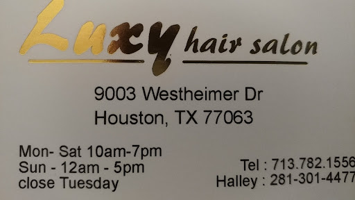 Hair Salon «Luxy Hair Salon», reviews and photos, 9035 Westheimer Rd, Houston, TX 77063, USA