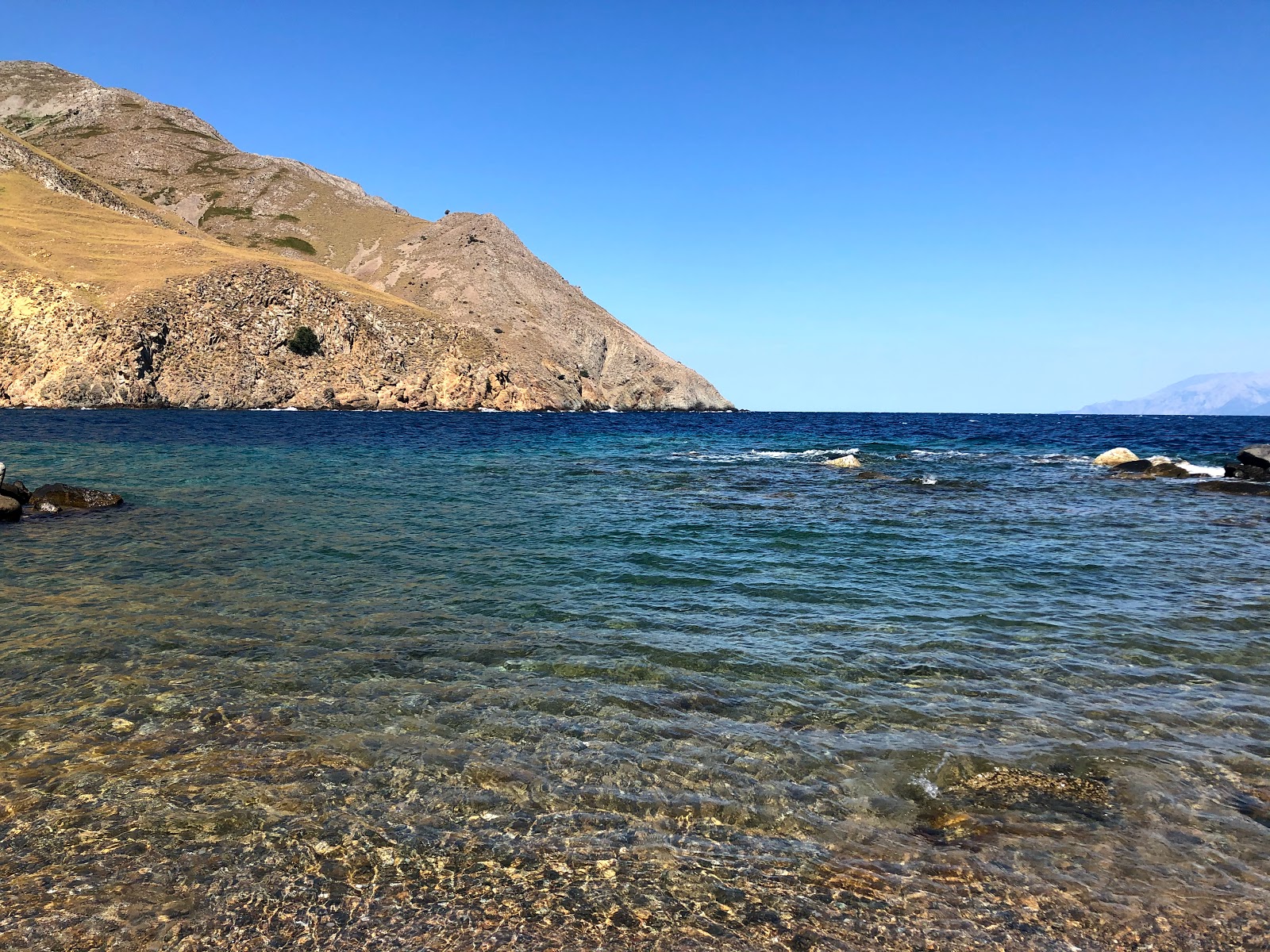 Photo of Bademli wild beach II with blue pure water surface