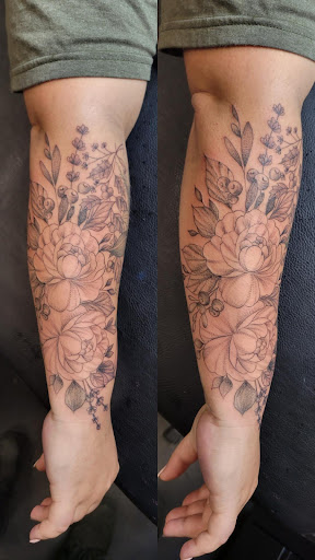 Explore airplane tattoo ideas, creative tattoo ideas in San Diego, available at Goddess Temple Tattoo Studio