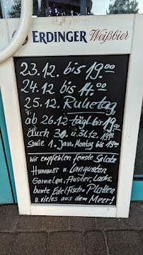 Carte du Fisch Blum - Tinnum Mittelweg 7 - Fachgeschäft & Bistro à Sylt
