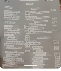 Enoteca e Trattoria La Cantinetta à Naples menu