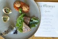 Menu / carte de La Vinothèque di Casbeno à Varese