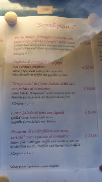 Restaurant Osteria Dei Magasi' à Biacesa di Ledro (la carte)