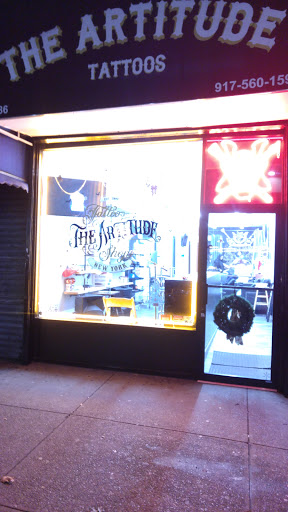 Tattoo Shop «The Artitude Tattoo Shop LLC», reviews and photos, 32-86 Steinway St, Astoria, NY 11103, USA