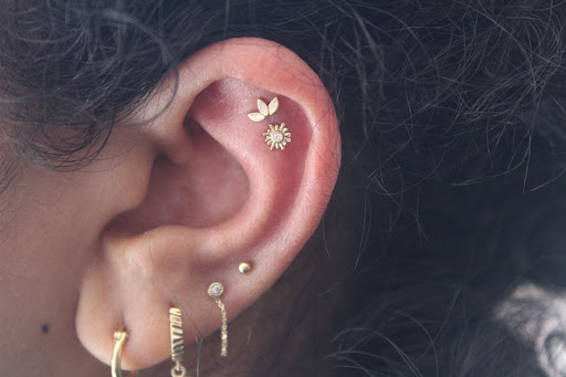 Explore scorpio constellation tattoo ideas, creative tattoo ideas in Brooklyn, available at Ahimsa Piercing Studio & BVLA Fine Jewelry