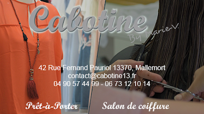 Cabotine coiffure à Mallemort