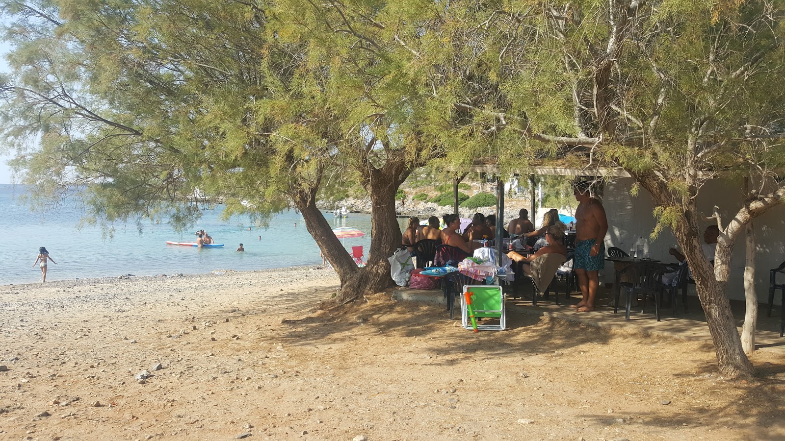 Foto van Limnionas beach - populaire plek onder ontspanningskenners