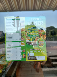 Menu / carte de Lesumer Döner à Bremen