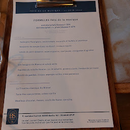 Photo n°1 de Le Bistrot de Senlis à Senlis ()