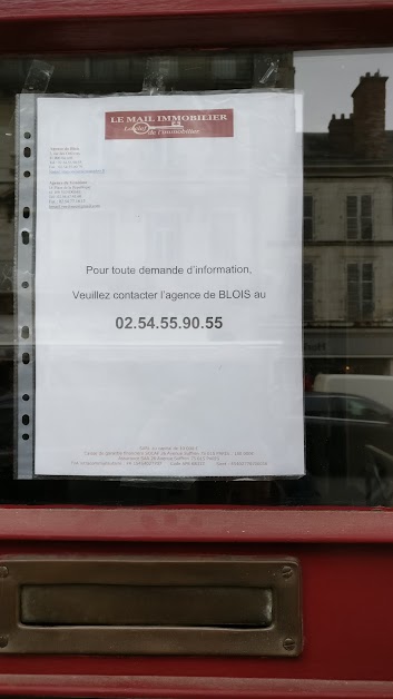 Le Mail Immobilier à Vendôme (Loir-et-Cher 41)