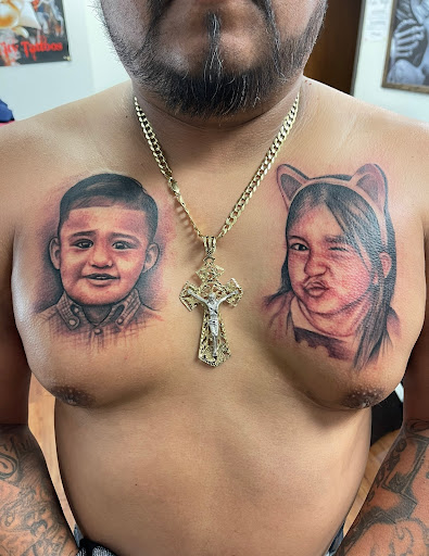 Explore neck word tattoo ideas, creative tattoo ideas in Austin, available at Capital City Tattoos LLC