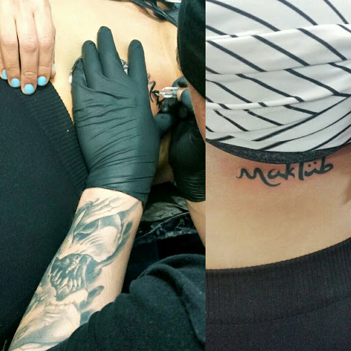 Tattoo Shop «Rabbits Den Tattoo Parlor», reviews and photos, 120 N Main St, Milltown, NJ 08850, USA