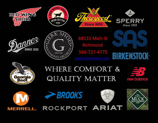Shoe Store «Gierk Shoes», reviews and photos, 68131 Main St, Richmond, MI 48062, USA