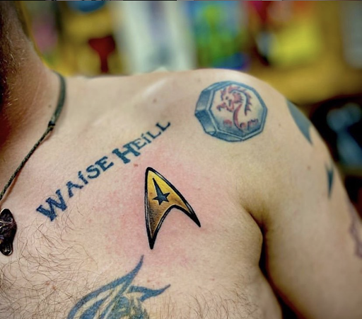 Explore bridge tattoo ideas, creative tattoo ideas in Orlando, available at Fine Ink Studios Tattoos