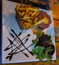 Steak tartare du Restaurant Eden beach club Canet à Canet-en-Roussillon - n°2