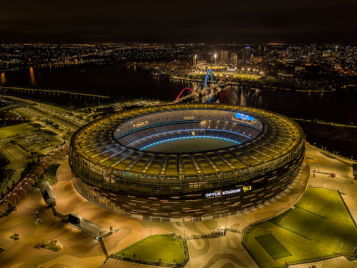 Public football fields in Perth