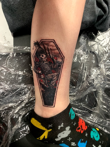 Explore shoulder cover up tattoo ideas, creative tattoo ideas in Waco, available at INKFLO TATTOO & PIERCING