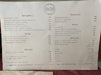 Menu du Trattoria l'ABbUSIVO à Arezzo