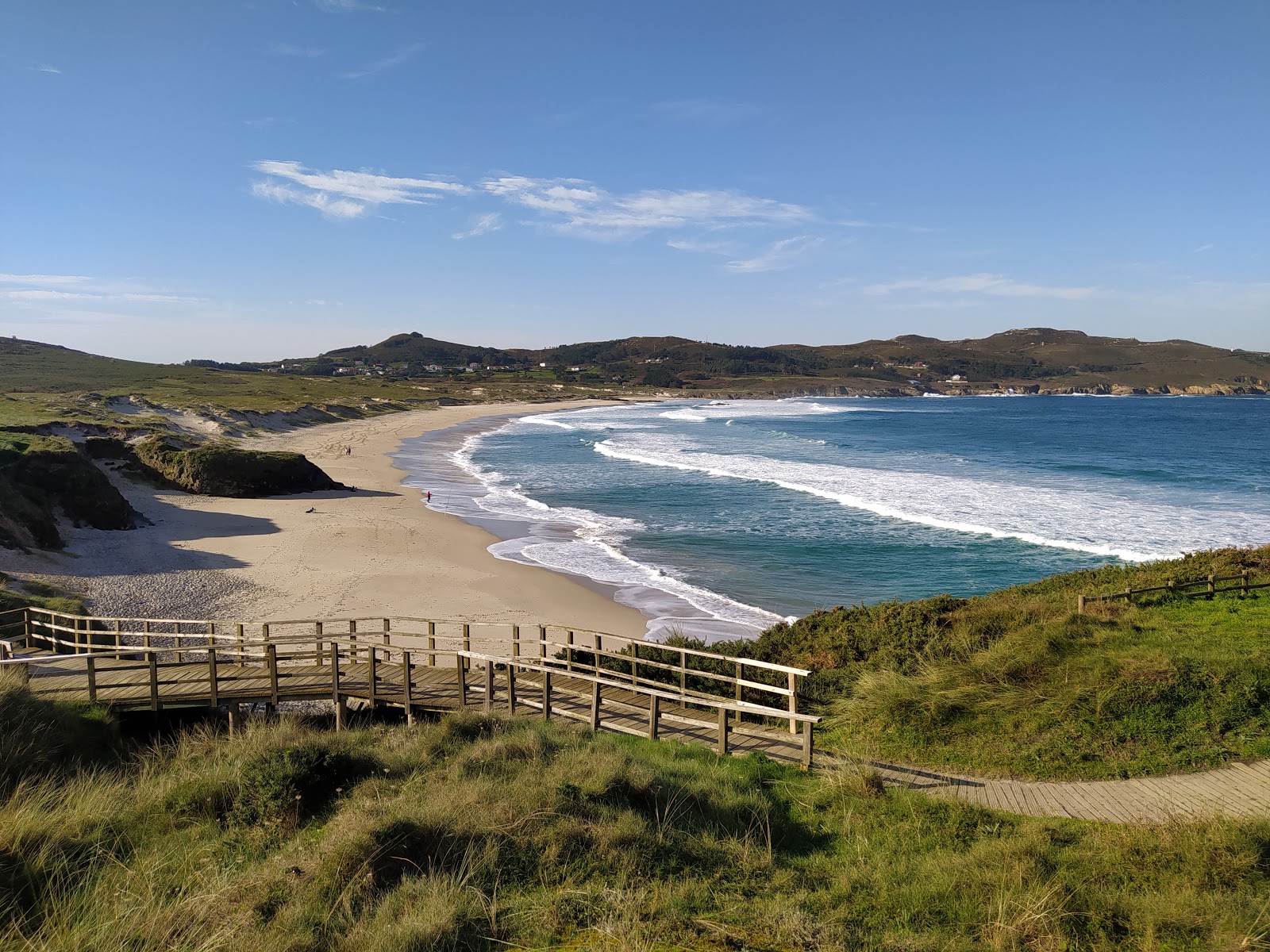 Praia de Santa Comba'in fotoğrafı doğal alan içinde bulunmaktadır