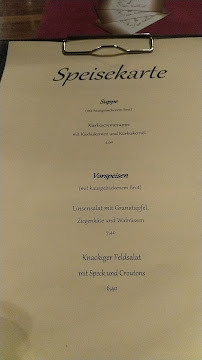 Restaurant Zum Schlössla à Fürth carte