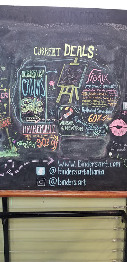 Art Supply Store «Binders Art Supplies and Frames - Buckhead», reviews and photos, 3330 Piedmont Rd NE #18, Atlanta, GA 30305, USA