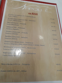Ristorante/Pizzeria Napoli è à Paderno Dugnano menu