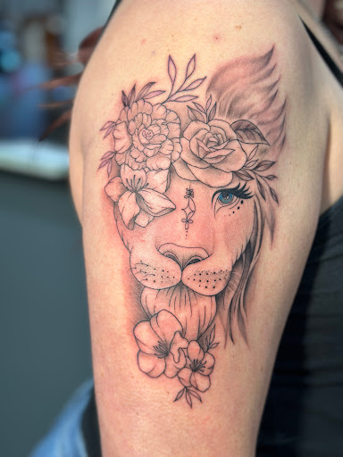 Explore number ideas for tattoos, creative tattoo ideas in Bloomington, available at Crimson Breed Tattoo Studio