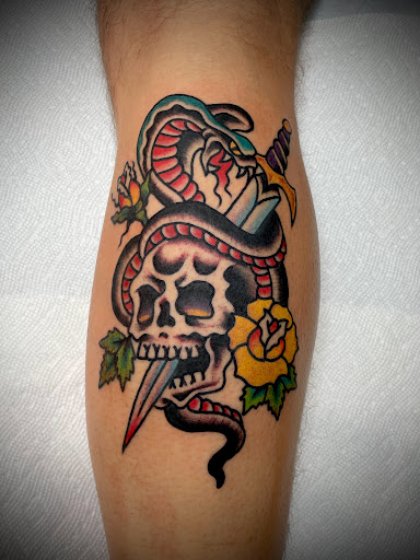 Explore harry potter hand tattoo ideas, creative tattoo ideas in Knoxville, available at Riverside Tattoo Co.