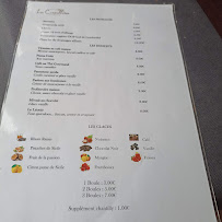 Menu du La Cavallina à Cergy