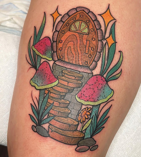 Explore stick figure tattoo ideas, creative tattoo ideas in Westfield, available at American Dream Tattoo