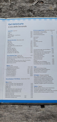 Restaurant Gasthaus Seespitz à Marling - menu / carte