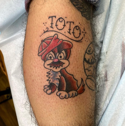 Explore car guy tattoos ideas, creative tattoo ideas in Baltimore, available at Rippd Canvas Tattoo Shop Artists Social Club