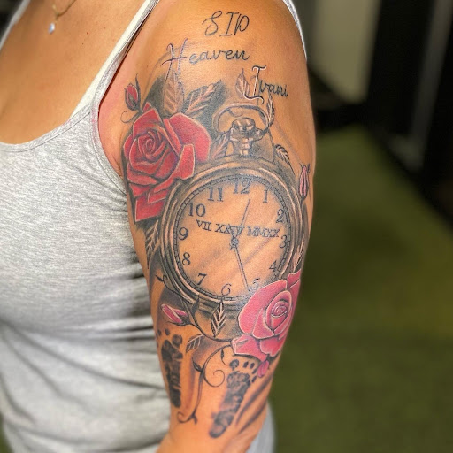 Explore tattoo ideas brazo, creative tattoo ideas in Ronkonkoma, available at Ink Buster Tattoo