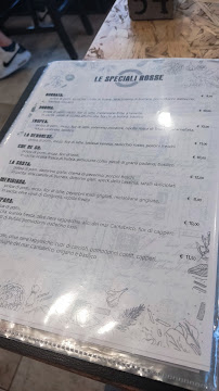 Carte du Pizzeria Trattoria La Sosta à Sommacampagna